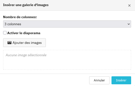 Galerie d'images