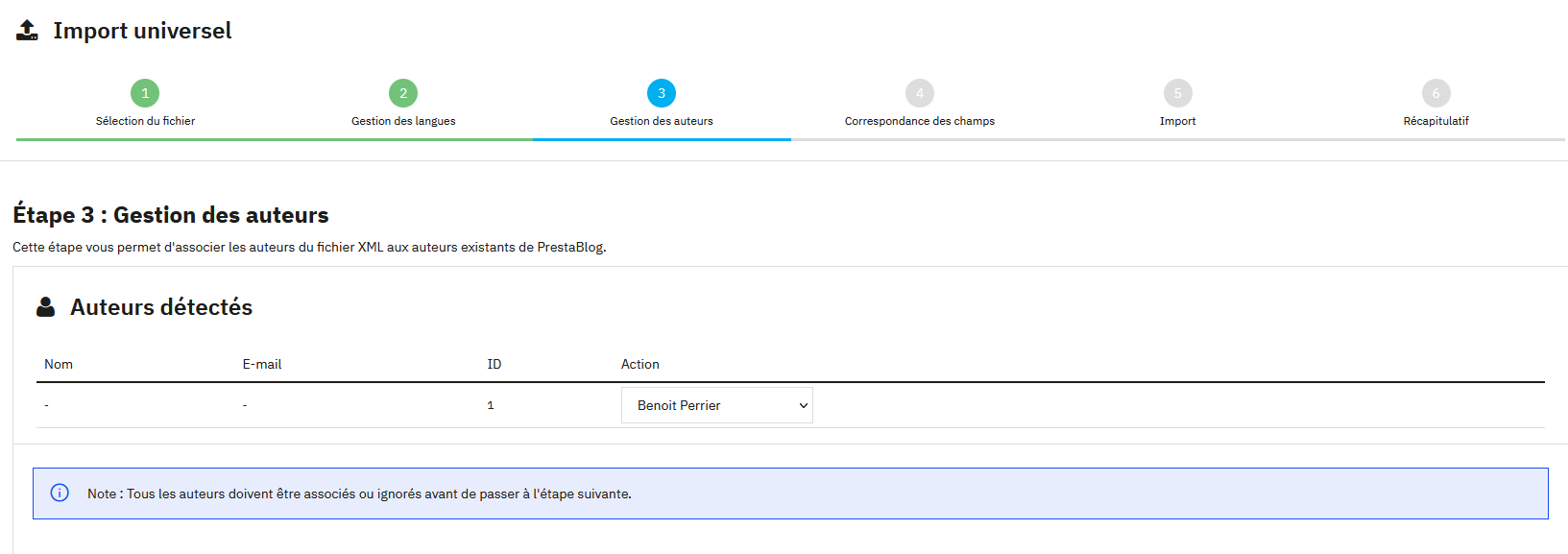 Association des auteurs