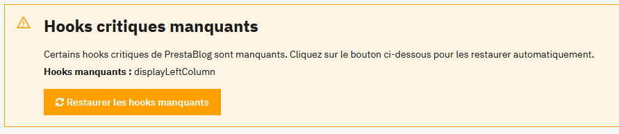 Mise à jour des hooks